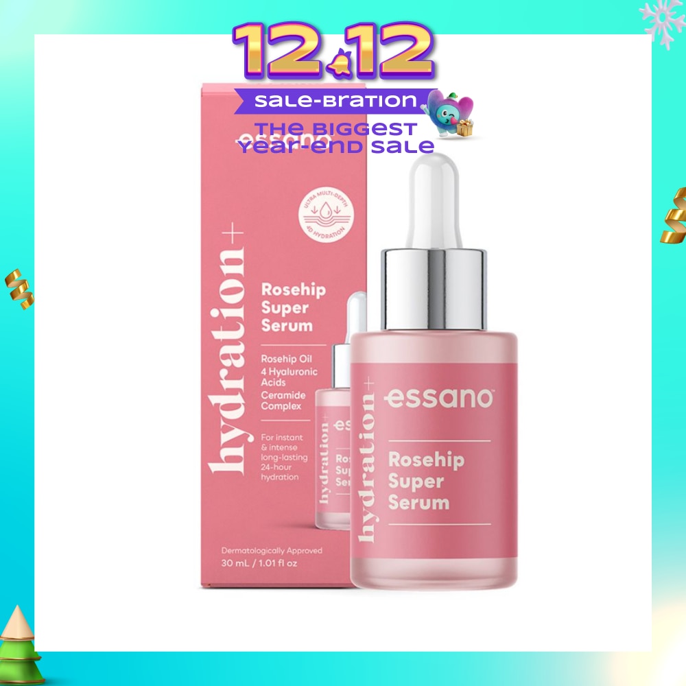 Hydration+ Rosehip Super Serum (For Instant & Intense Long-Lasting Hydration) 30ml