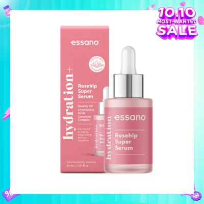 ESSANO Hydration+ Rosehip Super Serum (For Instant & Intense Long-Lasting Hydration) 30ml