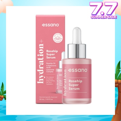 ESSANO Hydration+ Rosehip Super Serum (For Instant & Intense Long-Lasting Hydration) 30ml