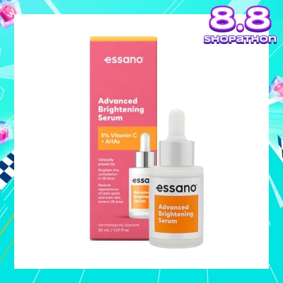 ESSANO Advanced Brightening Serum (5% Vitamin C + AHAs) 30ml