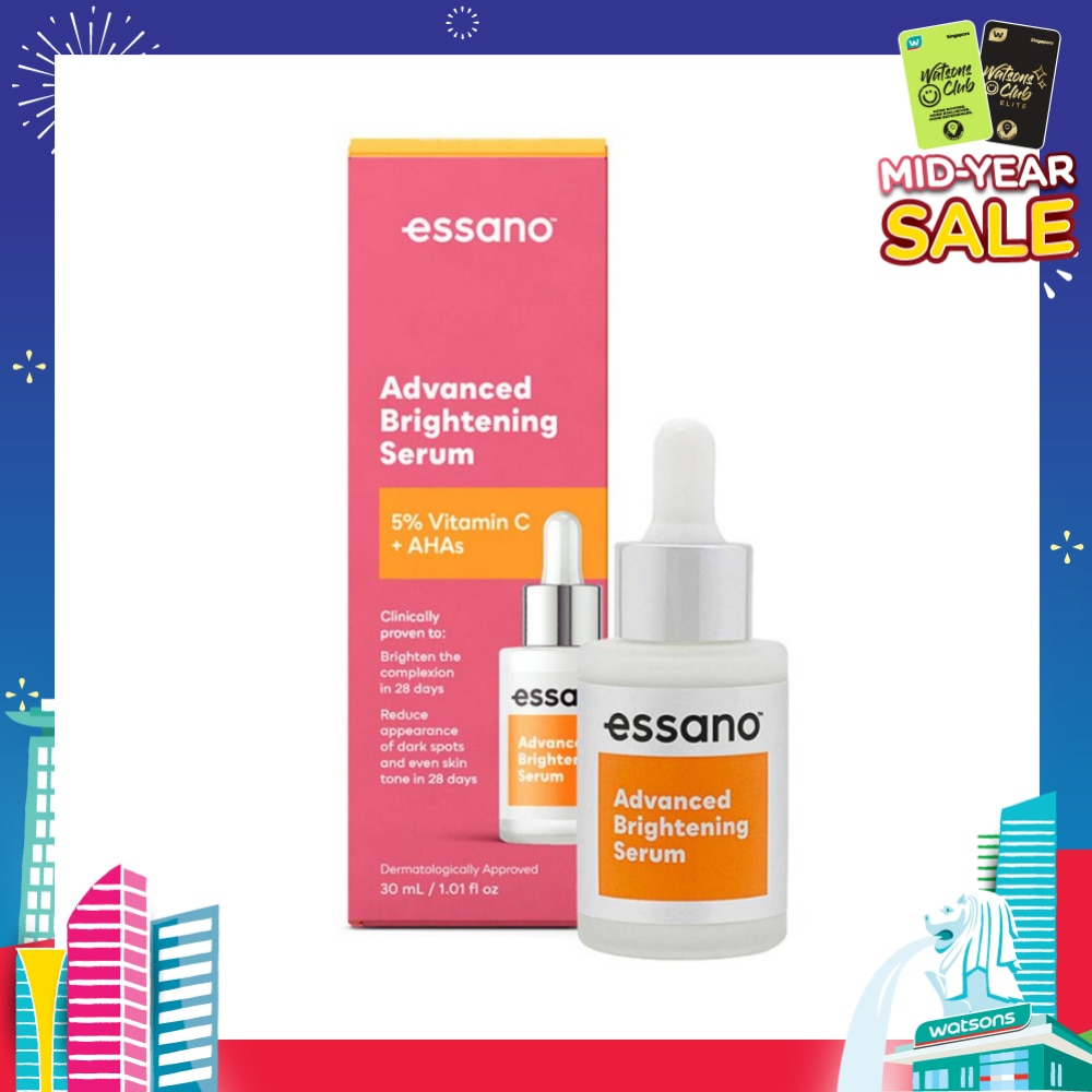 Advanced Brightening Serum (5% Vitamin C + AHAs) 30ml