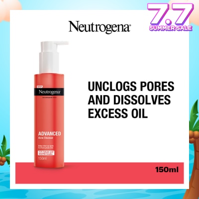 NEUTROGENA Advanced Acne Cleanser (To Helps ClearUp Spots For Acne Prone Skin) 150ml