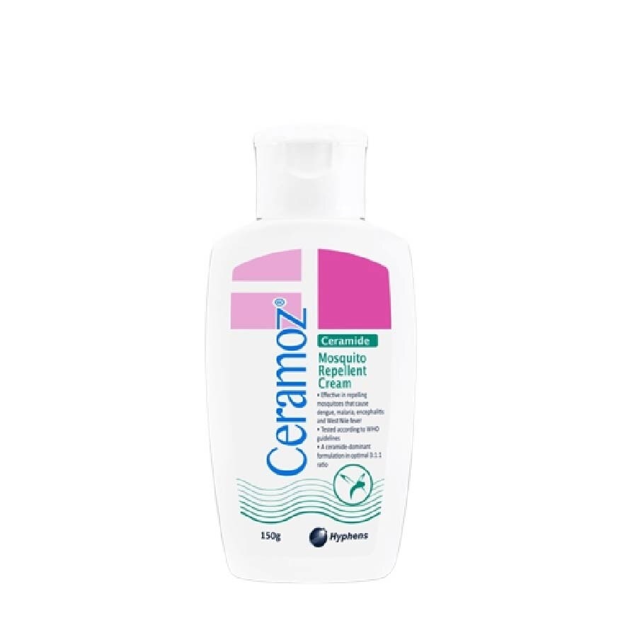 CERAMOZ Mosquito Repellent Cream (Protect & Moisturize + With 10% Deet + 3:1:1 Ceramide-dominant) 150g