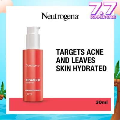 NEUTROGENA Advanced Acne Serum (Targets Acne & Leaves Skin Hydrated) 30ml