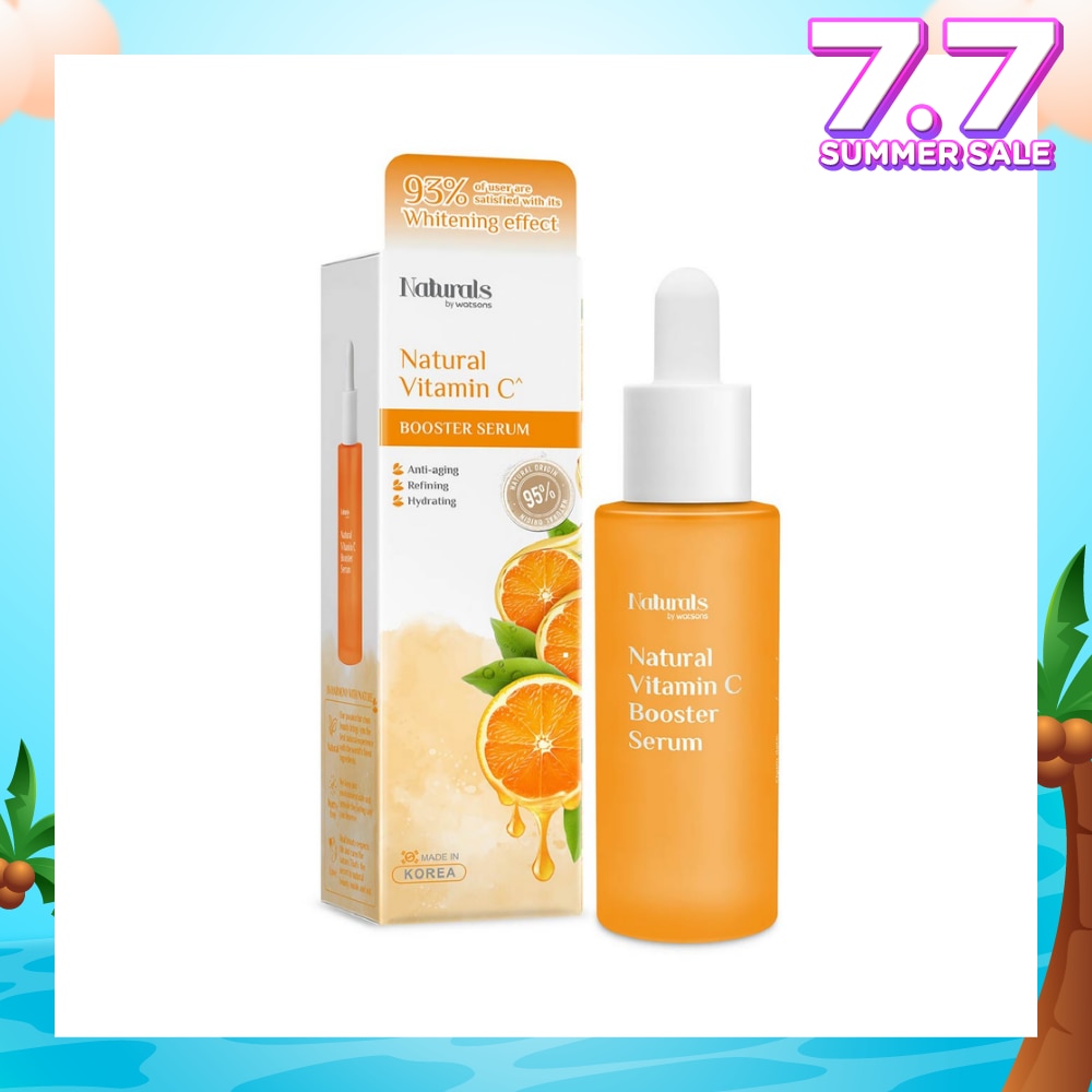 Natural Vitamin C Booster Serum (For Anti-Aging, Refining & Hydrating) 30ml