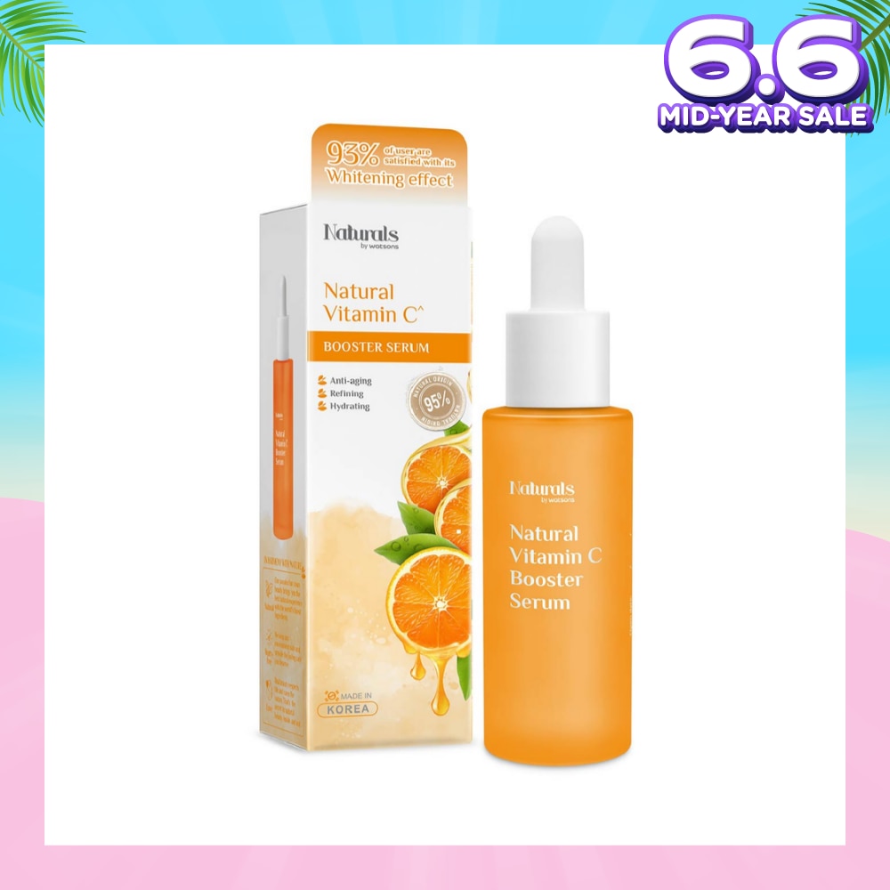 Natural Vitamin C Booster Serum (For Anti-Aging, Refining & Hydrating) 30ml