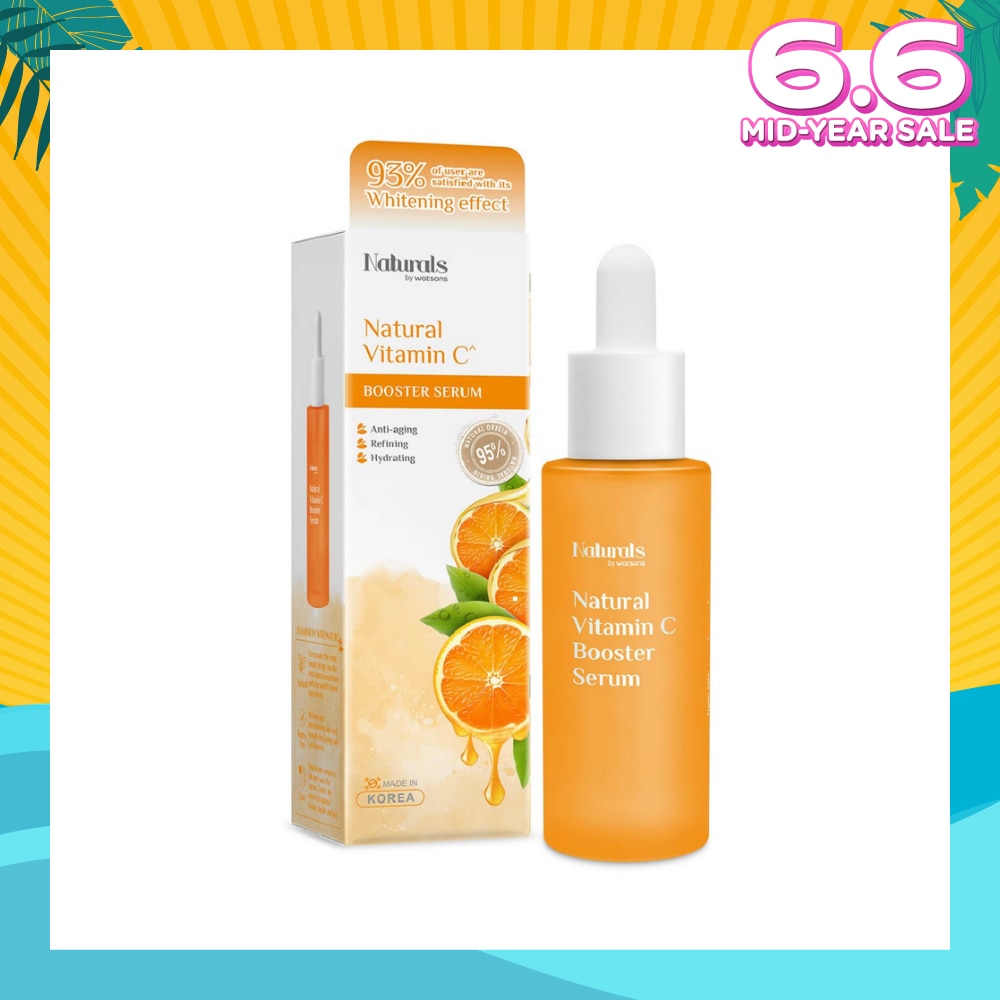 Natural Vitamin C Booster Serum (For Anti-Aging, Refining & Hydrating) 30ml