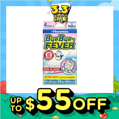 BYE BYE Fever for Babies 4's