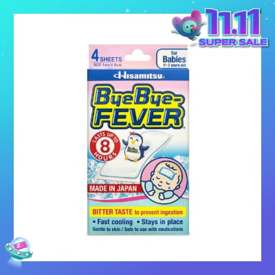 BYE BYE Fever for Babies 4's