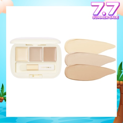 JUDYDOLL Three-Color Concealer Palette 01 1s