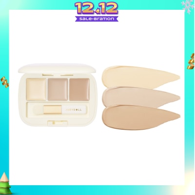 JUDYDOLL Three-Color Concealer Palette 01 1s