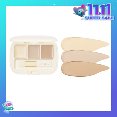 JUDYDOLL Three-Color Concealer Palette 01 1s