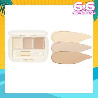 JUDYDOLL Three-Color Concealer Palette 01 1s