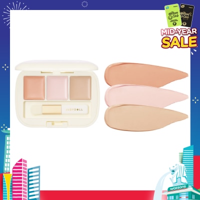 JUDYDOLL Three-Color Concealer Palette 02 1s