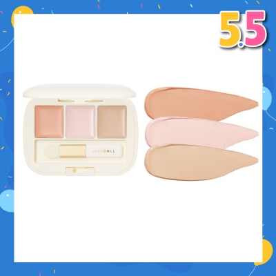 JUDYDOLL Three-Color Concealer Palette 02 1s