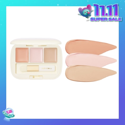 JUDYDOLL Three-Color Concealer Palette 02 1s