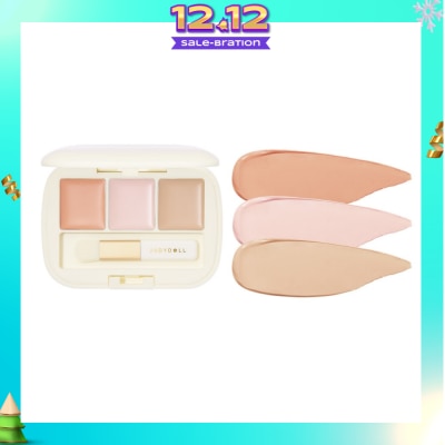 JUDYDOLL Three-Color Concealer Palette 02 1s