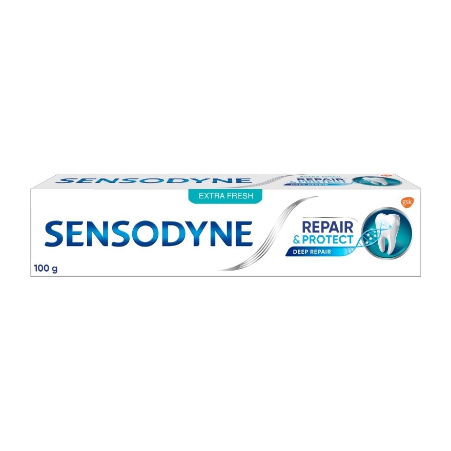 Sensitive Teeth Oral Care Toothpaste Deep Repair & Protect Extra Fresh (Dental Sensitivity Relief) 100g