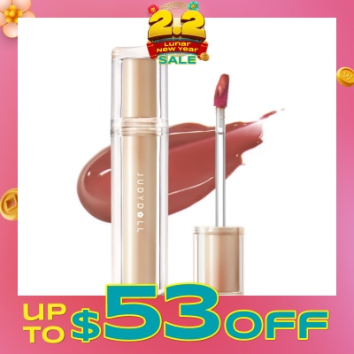 JUDYDOLL Iced Tea Watery Lip Gloss 11 1s (Expiry: Jan`2026)