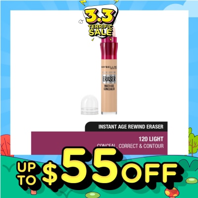 MAYBELLINE Instant Age Rewind Concealer 120 Light 6ml