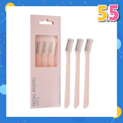 WATSONS Facial Razors 3s