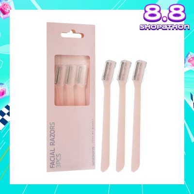 WATSONS Facial Razors 3s