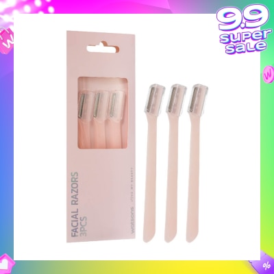 WATSONS Facial Razors 3s