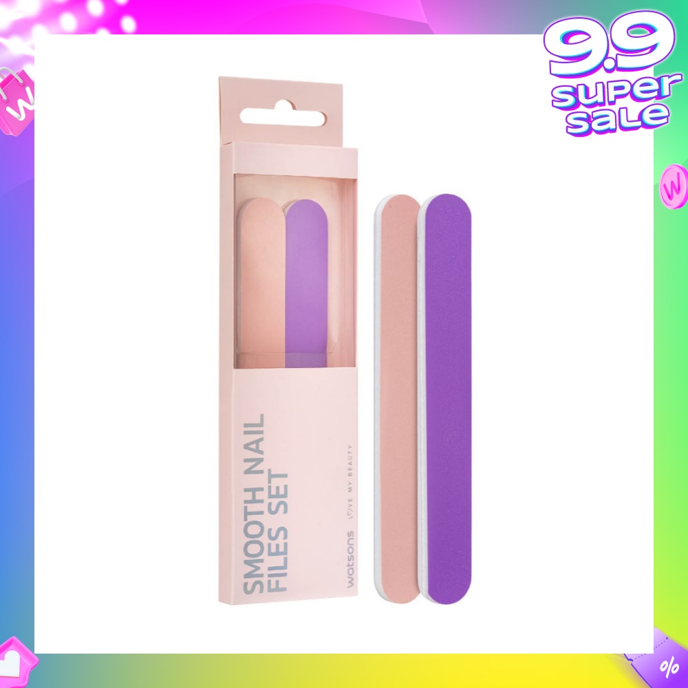 Smooth Nail Files Set 1s