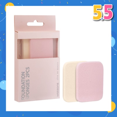 WATSONS Foundation Sponges 2s