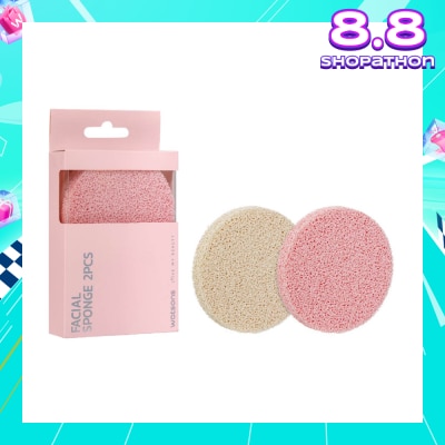 WATSONS Natural Facial Sponge 2s