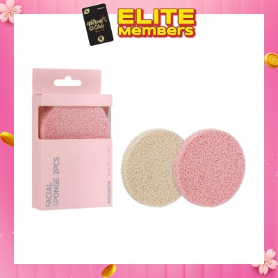 WATSONS Natural Facial Sponge 2s