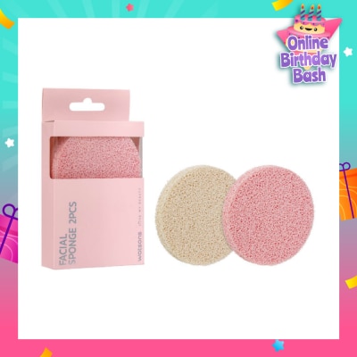 WATSONS Natural Facial Sponge 2s
