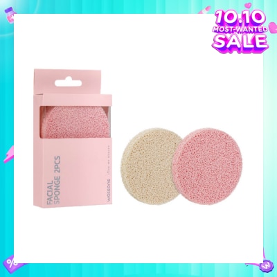 WATSONS Natural Facial Sponge 2s