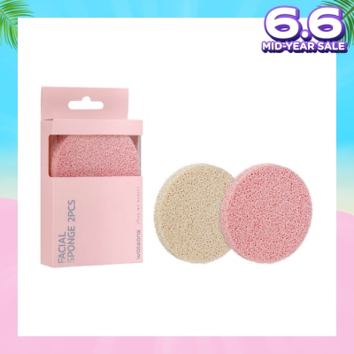 WATSONS Natural Facial Sponge 2s