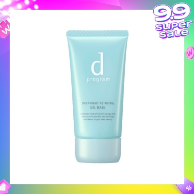 D PROGRAM Overnight Refining Gel Mask 60g