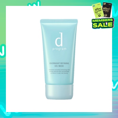D PROGRAM Overnight Refining Gel Mask 60g