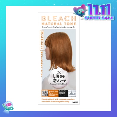 LIESE Creamy Bubble Bleach Natural Tone 108g