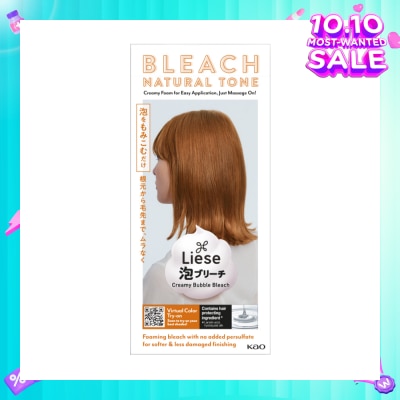 LIESE Creamy Bubble Bleach Natural Tone 108g