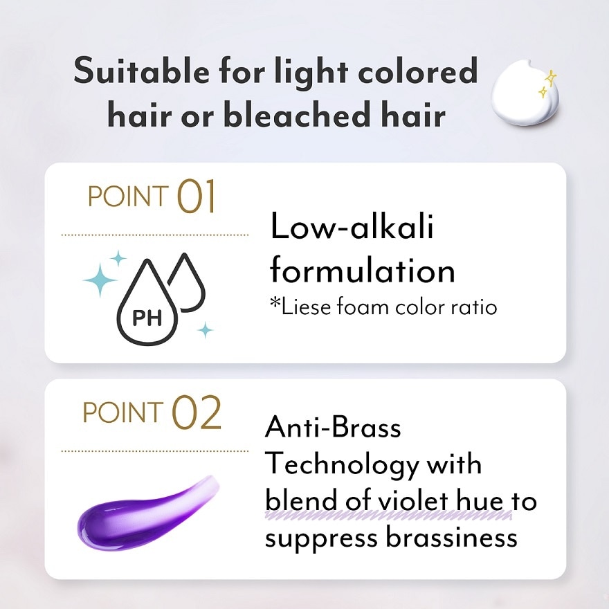 Creamy Bubble Color For Light Colored Hair Sakura Pink 108g