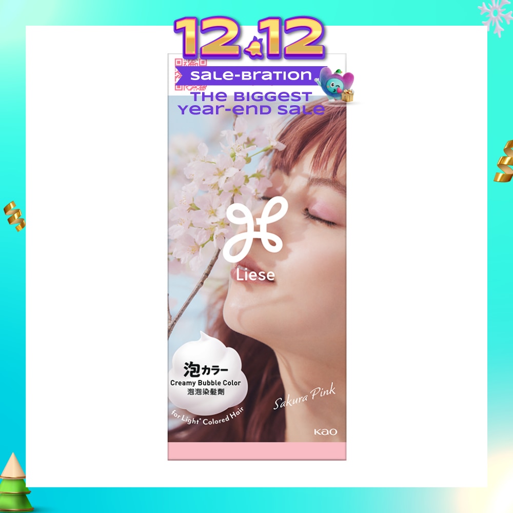 Creamy Bubble Color For Light Colored Hair Sakura Pink 108g