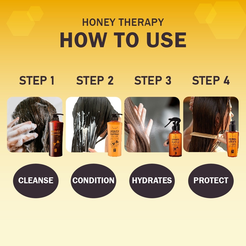 Professional Honey Therapy Treatment (For Thin, Dry & Damaged Hair) 500g