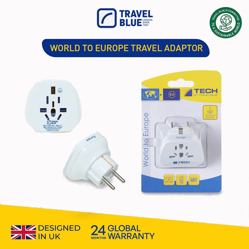 TB901 World To Europe Travel Adaptor 1s