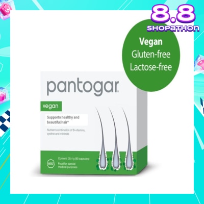 MERZ Pantogar Vegan Capsules (To Supports Healthy & Beautiful Hair) 90s