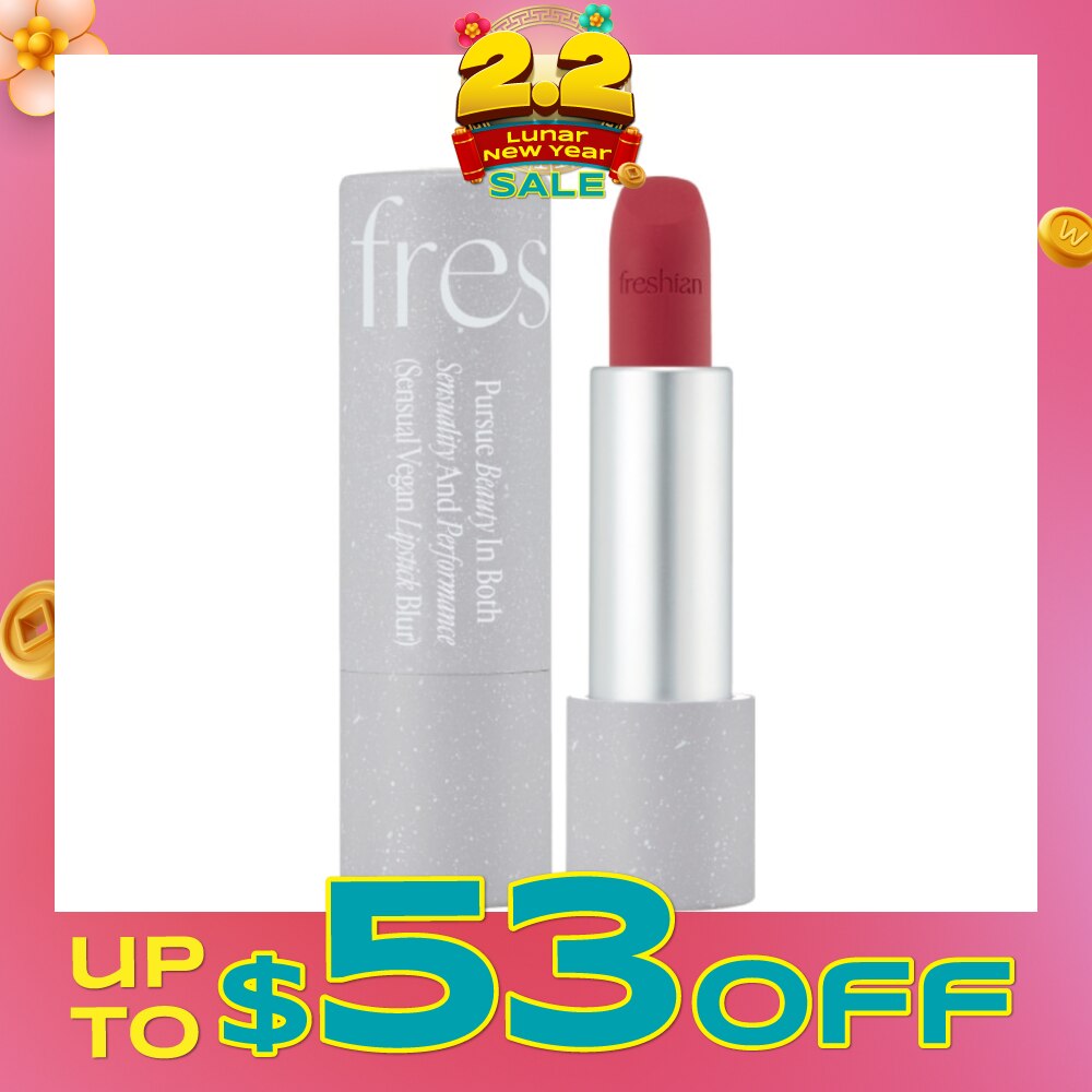 Sensual Vegan Lipstick Blur 01 Pleasure 1s (Expiry: Aug`2026)
