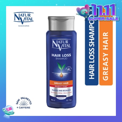 NATURVITAL Hairloss Shampoo - Greasy 300ml