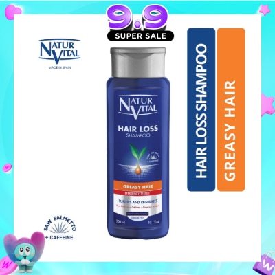 NATURVITAL - Hairloss Shampoo - Greasy 300ml image