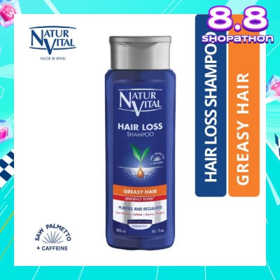 NATURVITAL Hairloss Shampoo - Greasy 300ml