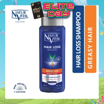 NATURVITAL - Hairloss Shampoo - Greasy 300ml
