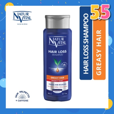 NATURVITAL Hairloss Shampoo - Greasy 300ml