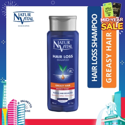 NATURVITAL Hairloss Shampoo - Greasy 300ml